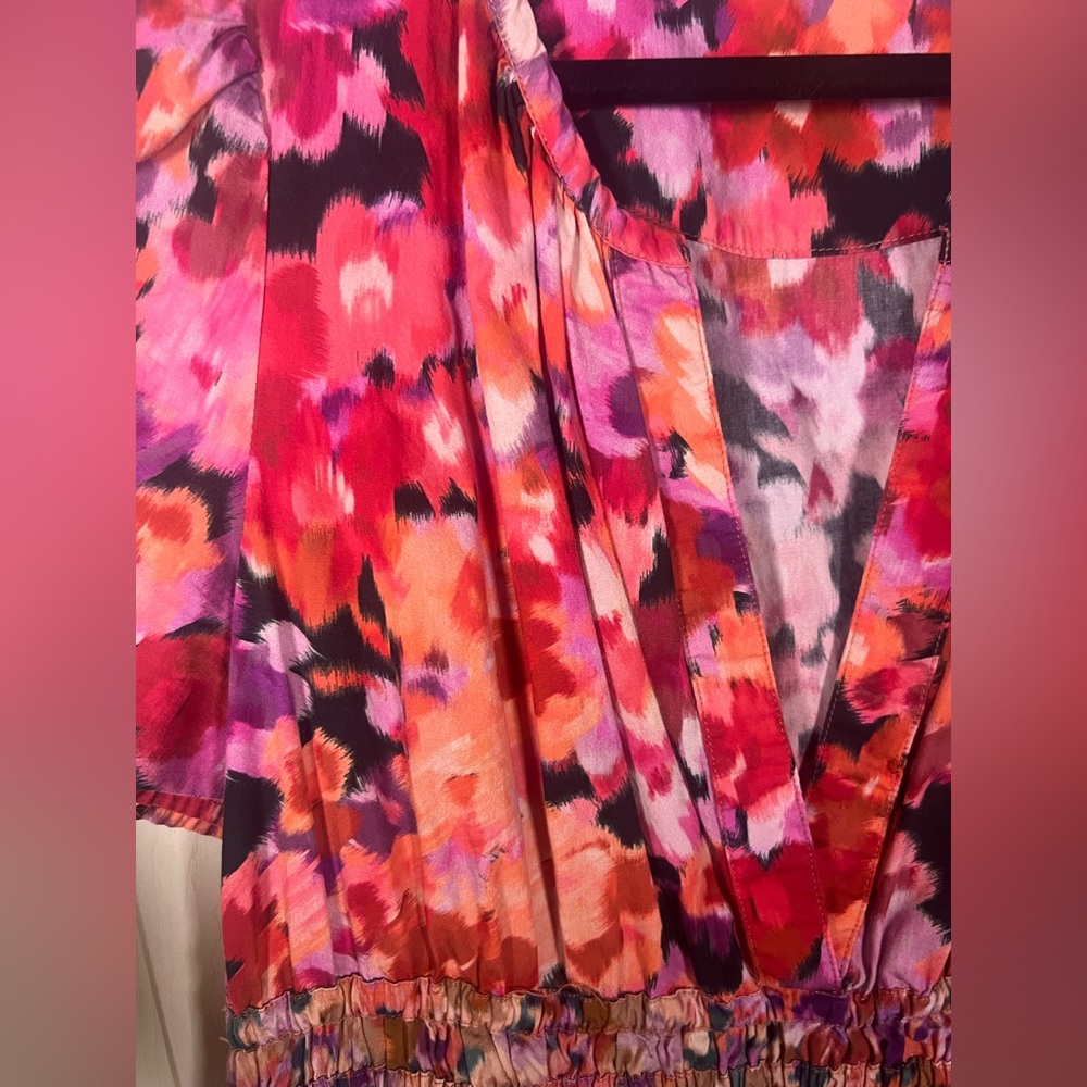 Kachel x Anthropologie Vibrant Floral Maxi Dress, Somerset - style - Picture 7 of 9